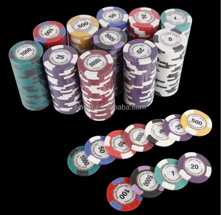 14g Clay Poker Chips La Lucky Poker Chips - Buy Poker Chip,Custom Chip ...