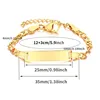Gold - Children-curved bracelet (12 3cm)