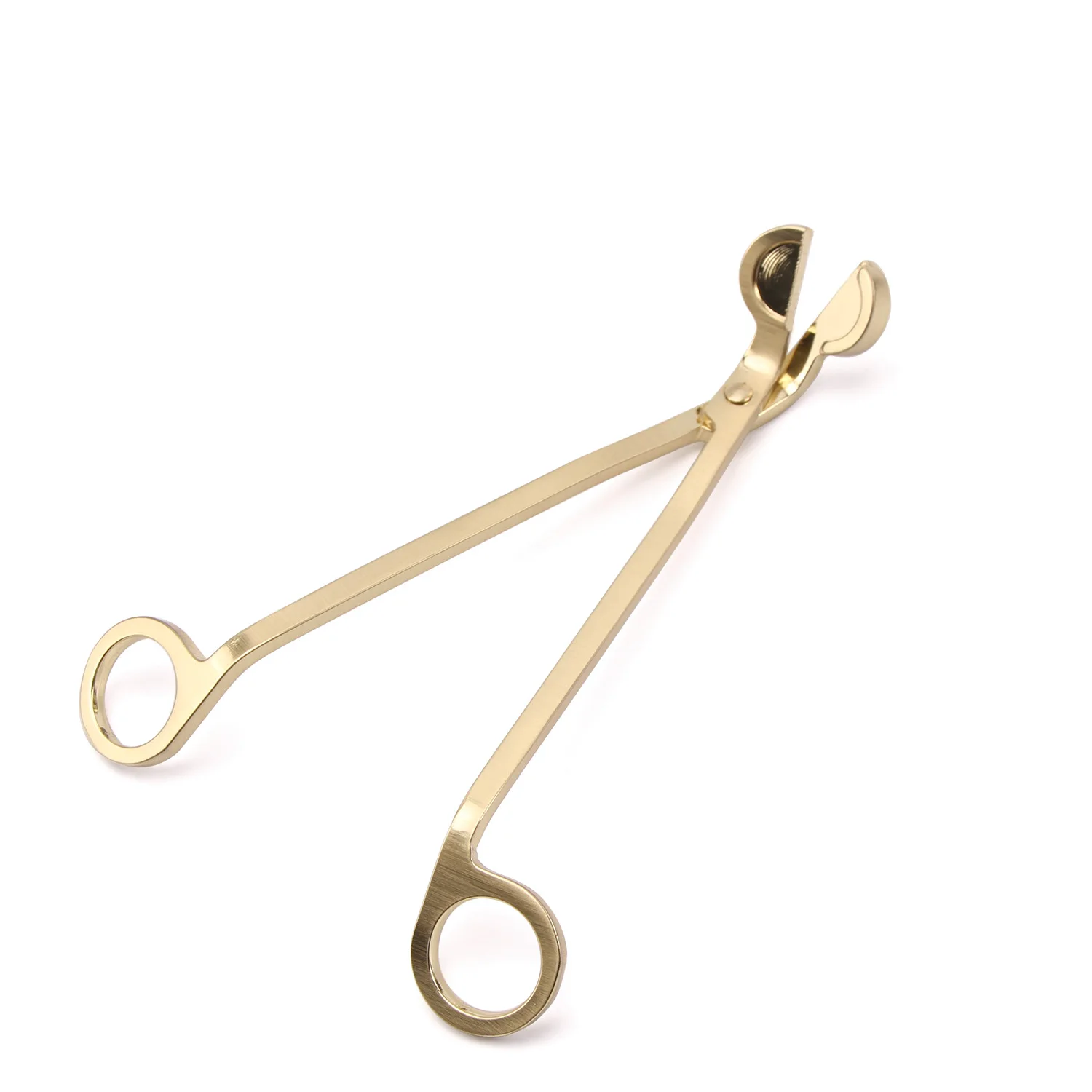 Customized Logo Candle Care Kit Candle Scissors Dipper Snuffer Tray Set Black Gold Candle Wick Trimmer