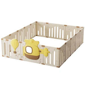 2026 Latest Baby Fence Plastic Children Protective Crawling Playpen for Indoor Playyard Kids Game 14+2+2