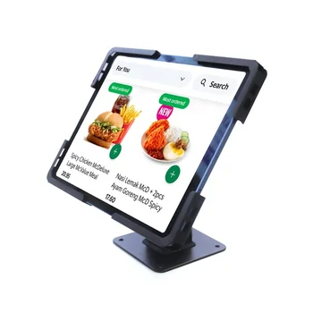 Universal desk mount secure tablet POS stand with adjustable for iPad 7.9 10.2 11 12.9 inch enclosures Kiosk counter stand