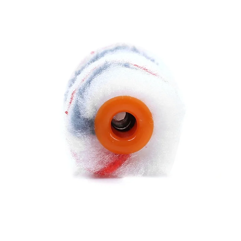 Zhongxin 4 Inch DIY Solvent-Resistant Roller Core Red Blue Strip Paint Roller Thumb Not Easy Shed Hair Mini Small Roller Brush