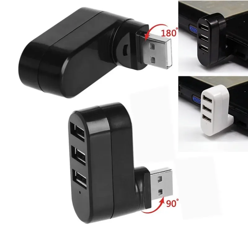 Rotatable Hub High Speed Multi-hub Usb Splitter 2.0 Adapter for Laptop Notebook for PC Computer Accessories