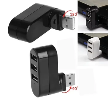 Rotatable Hub High Speed Multi-hub Usb Splitter 2.0 Adapter for Laptop Notebook for PC Computer Accessories