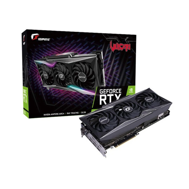 colorful rtx 3090 Vulcan gaming graphics card 10GB 24GB nvidia GPU miner with mining rig case for eth miner Ethereu