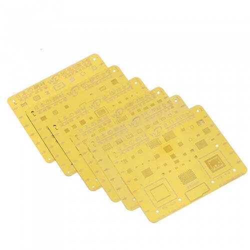 WL Golden BGA Reballing Stencil Net For iPhone 5 6 7 XS MAX Soldering