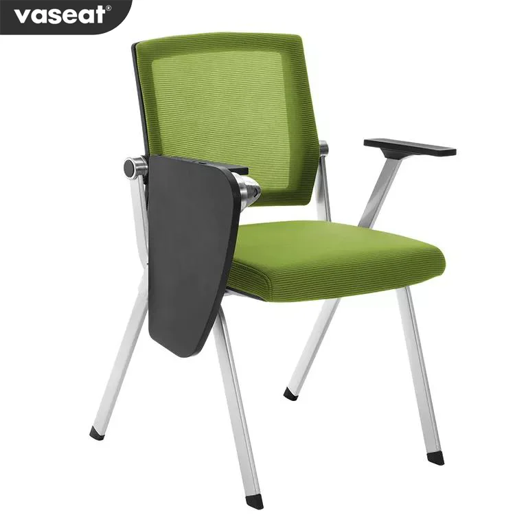 High Quality Desk Conference Task Chair Mesh Back Frame Folding Office Chair Without Wheels