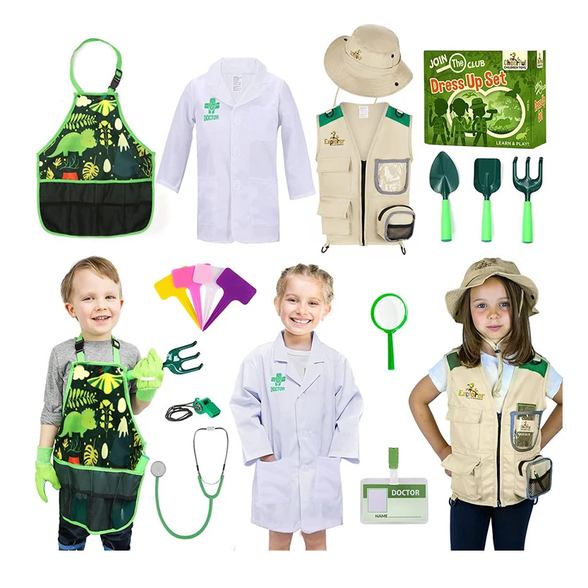 Kinder Halloween Rollenspiel Verkleidungsset Entdec Produktbild-Vorschau 13