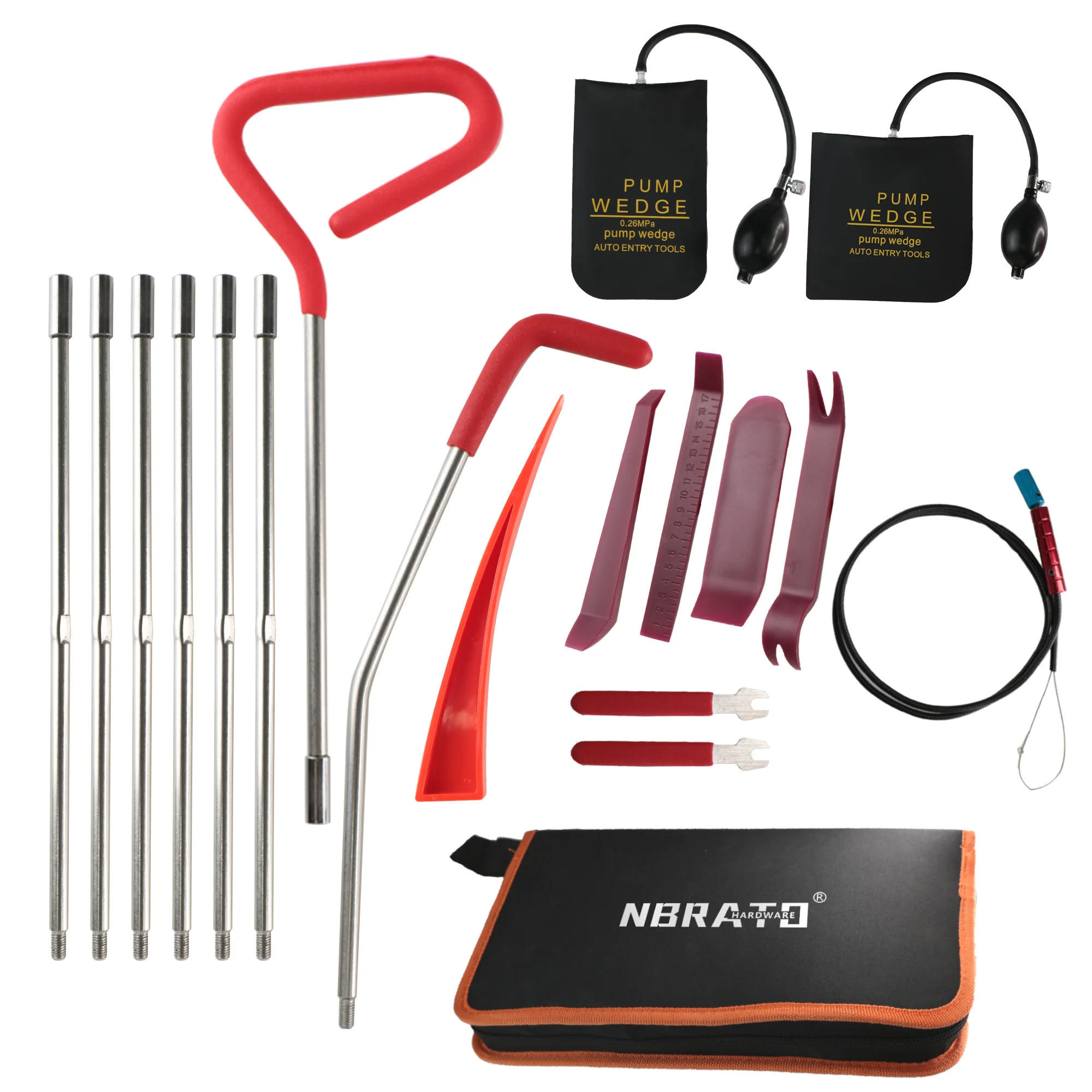 Long Reach Grabber Car Locksmith Opener Car Lockout Kit Professional With Air Wedge Pump Buy