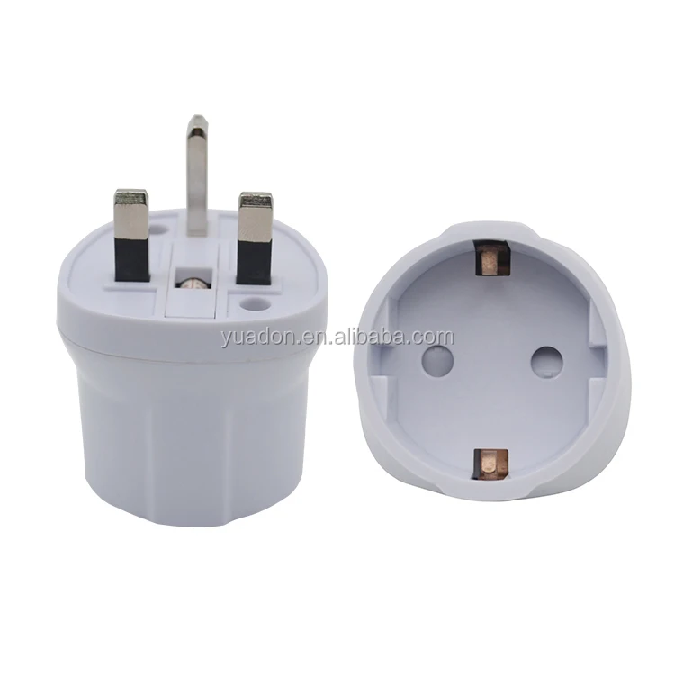 Courant Nominal Max 13A vers UE/EU UK Adaptateur de voyage Royaume-Uni Courant Nominal Max 13A vers UE/EU UK Adaptateur de voyage Royaume-Uni