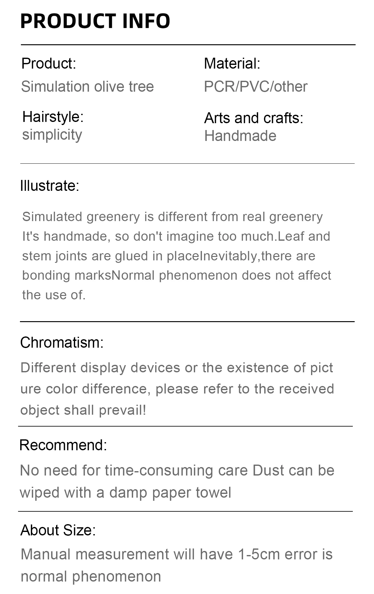 Large 210 cm Anti-Ultraviolet Artificial Olive Tree Bonsai Plant Plastic Outdoor Garden Supplies for Birthday Celebration supplier