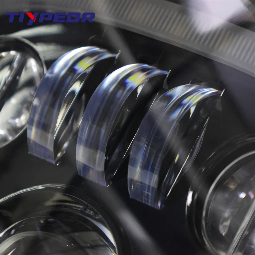 lo beam motorcycle headlight with halo for boulevardm109r vzr1800 m90 vz1500 2006 2019 projector headlight-7