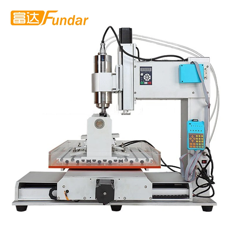 
 Быстроходный деревообрабатывающий фрезерный станок 5 axis cnc HY-6040 1500 Вт вертикальный металлический гравировальный станок фрезерный станок с ЧПУ (числовым программным управлением) для алюминий медь  