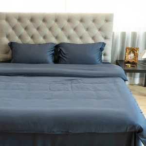 100% Organic Bamboo Bedsheet Set Duvet Cover Simple Style for Home Use