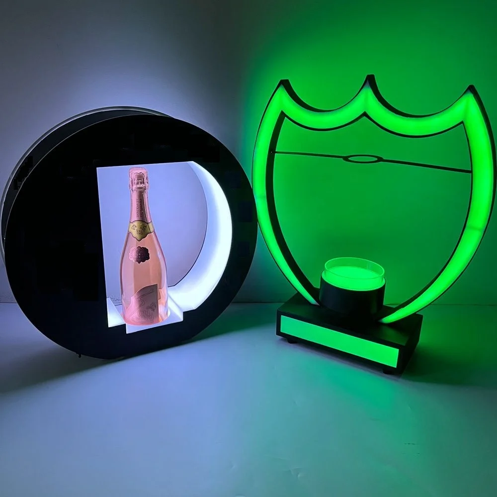 Laxioriew Decorative Single Wine Bottle Display Stand