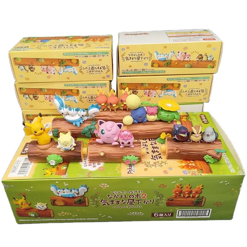 Re-Ment Pikachu Nakayoshi Friends Forest – Miniature Pokemon, Foresta, Figure 1:12, Lotto - Foto 4
