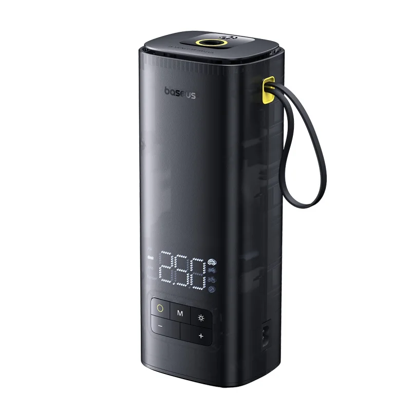 Baseus Smart Electric Dual Cylinder Compressor 120W Portable Faster Inflatable Car Tire Bicycle Motorcycle Pump