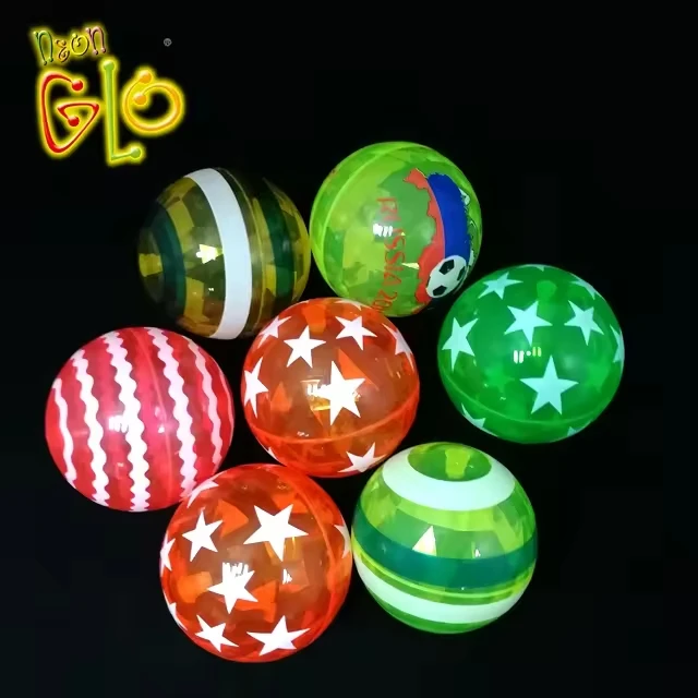 Wholesale Light Up Bouncy Ball Multi Color Led Light Up Juggling Balls ...