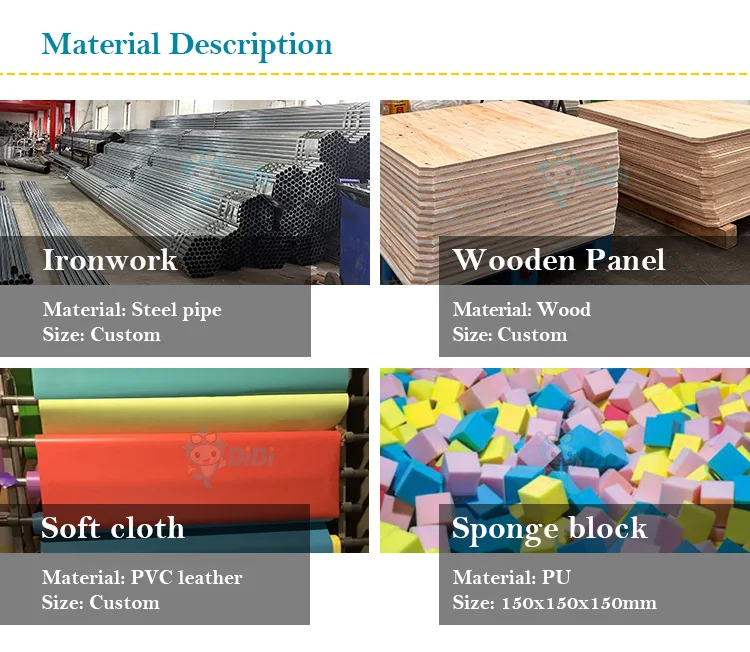 Custom High Capacity Indoor Playground for Commercial Use with OEM/ODM Support