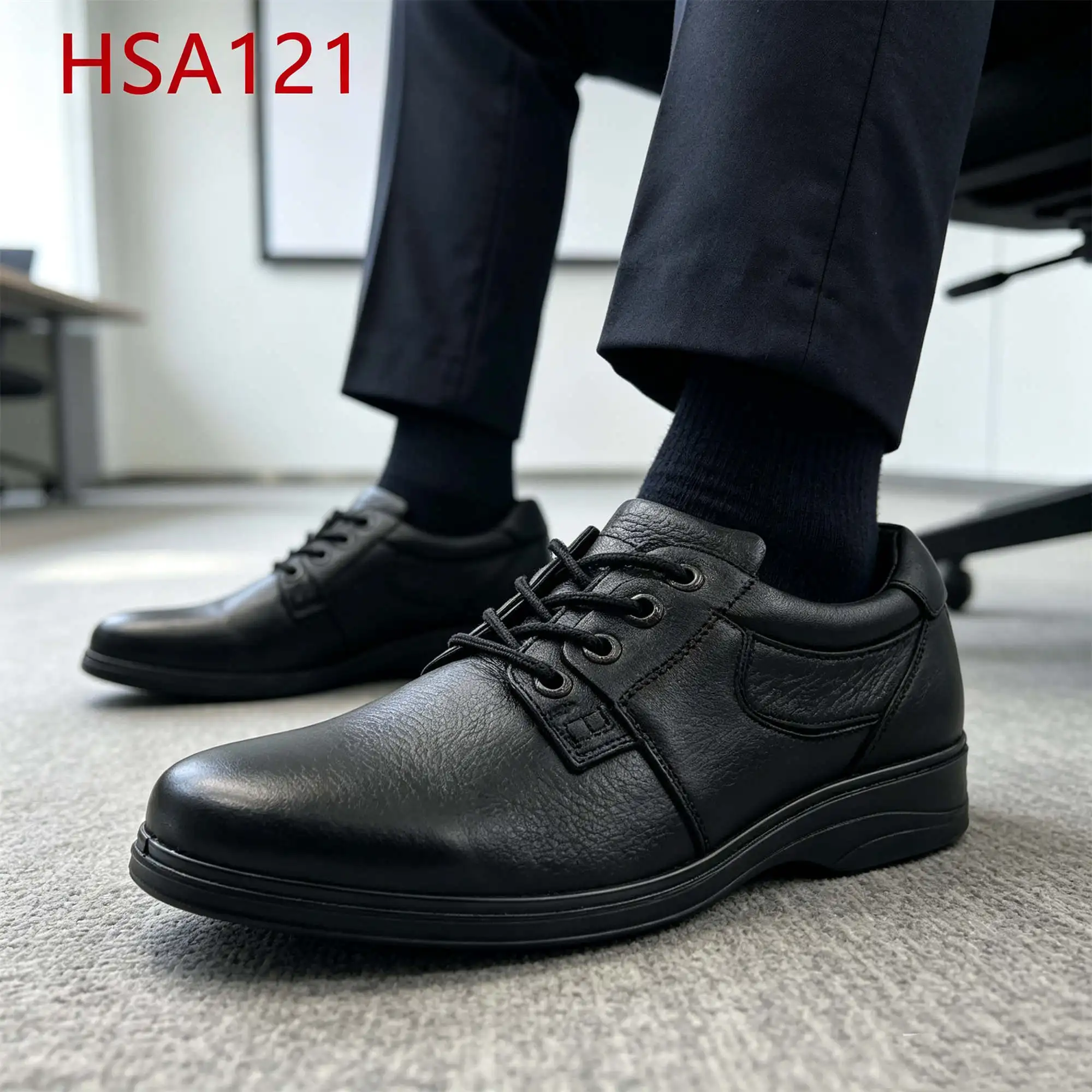 ZYF,Qatar Popular Best Quality Embossed Leather Men Dress Shoes Executive Dining Lace up Style Odor Proof Office Shoes HSA121