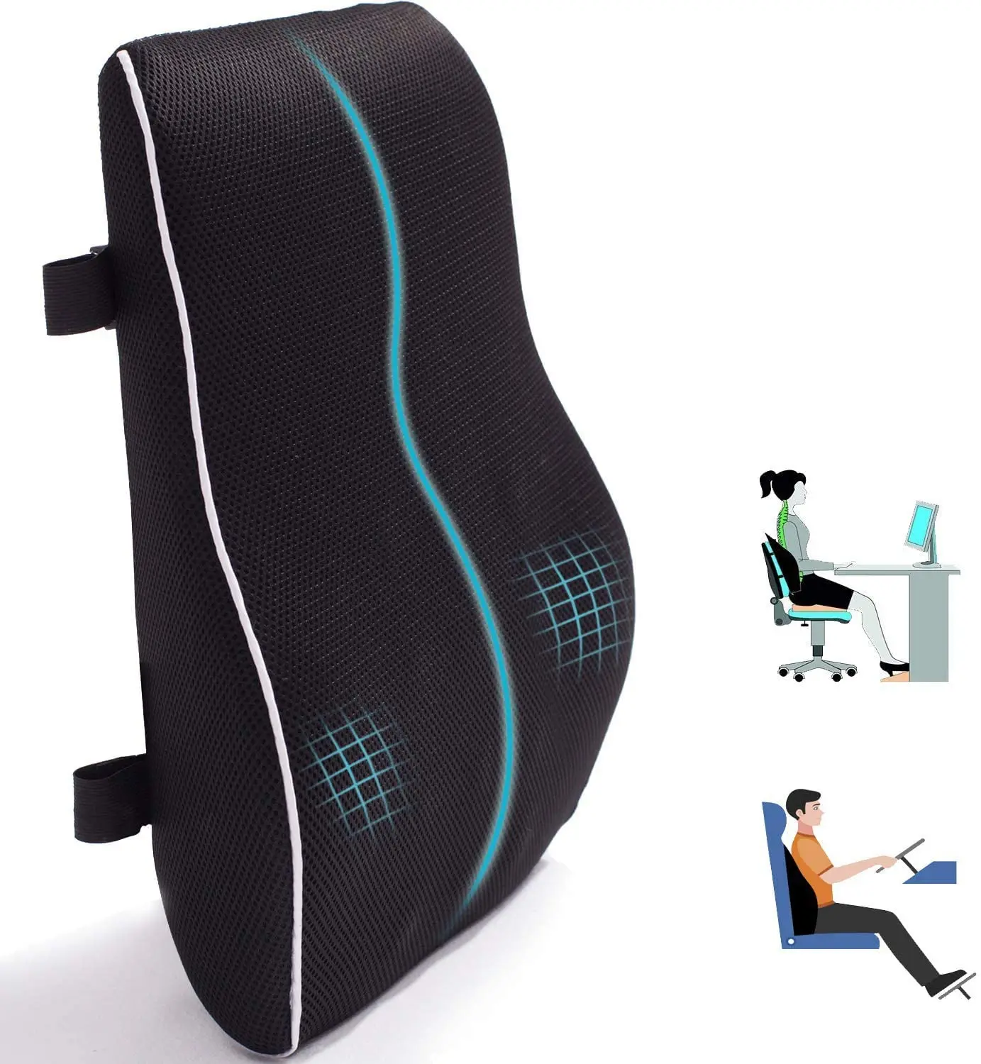 Подушка для кресла компьютерного под шею
