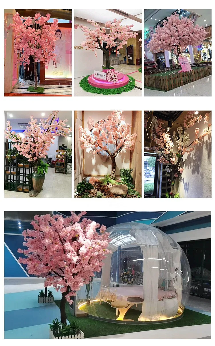 E20 Artificial Silk Cherry Tree Cherry Blossom Tree Wedding Centerpiece