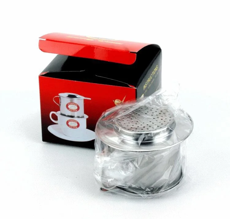 Vietnamese Coffee Dripper Stainless Steel Phin Coffee Maker Filter