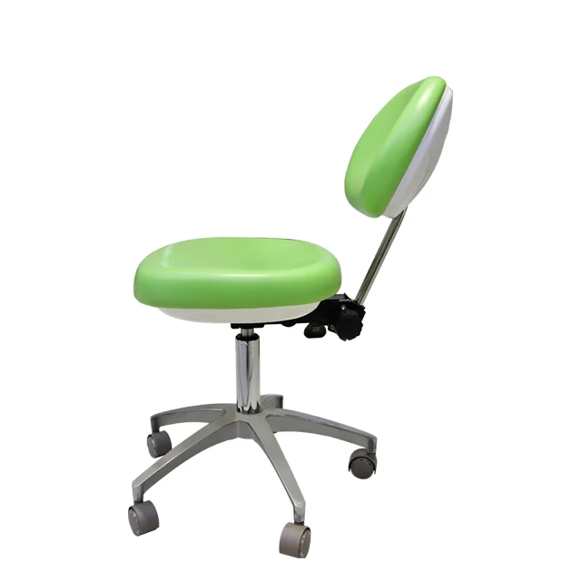 Hot Selling Dental Unit Chair Dentist Stool Price Doctor and Assistant  Stool Doctor Chair Saddle Dental Stool