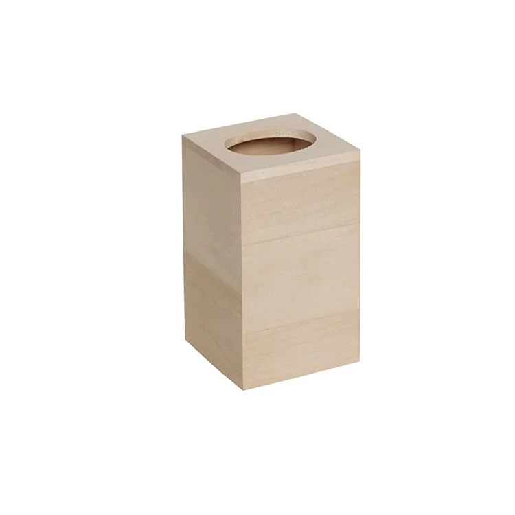 wooden tissue box toy