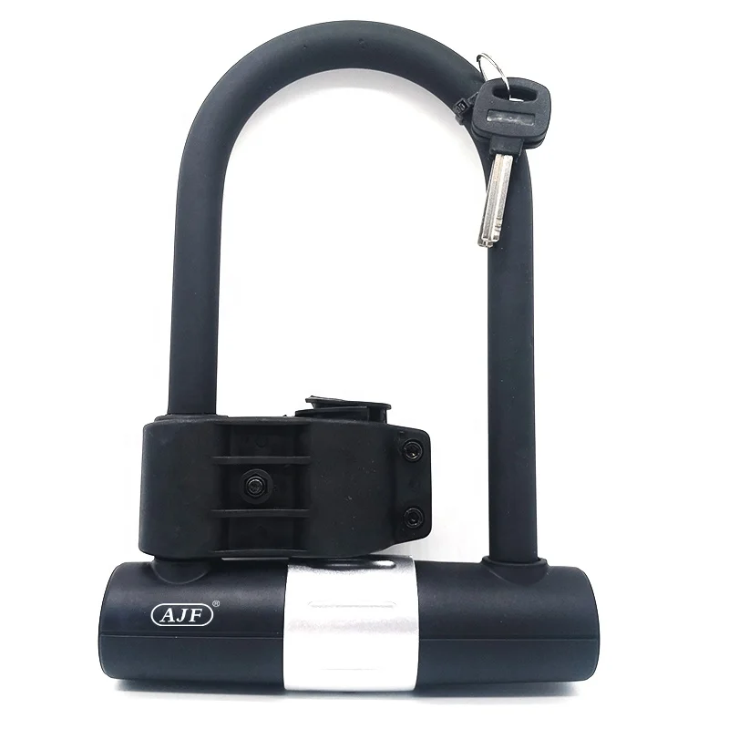 Ajf自行车u形锁 带2个钥匙和防风雨防震锁套件 公路自行车山地车的自行车轮胎锁 Buy 自行车锁 山地自行车 自行车安全工具product On Alibaba Com