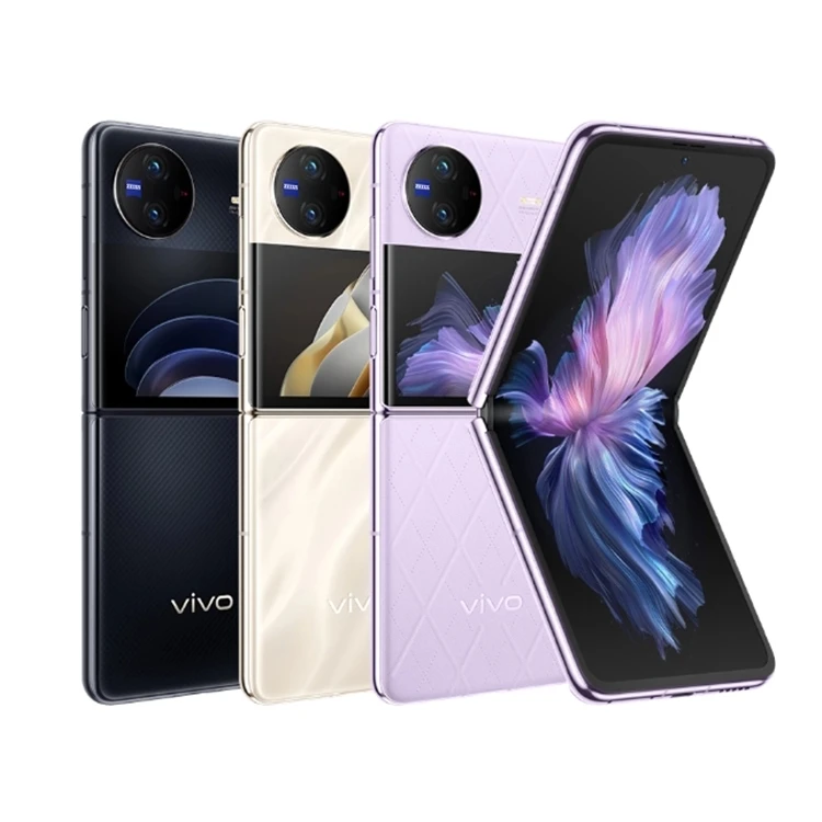 vivo x flip（12/256GB）紫　中国版 2023 Vivo X Flip 5G - 50MP Camera, 12GB+256GB, 4400mah Battery