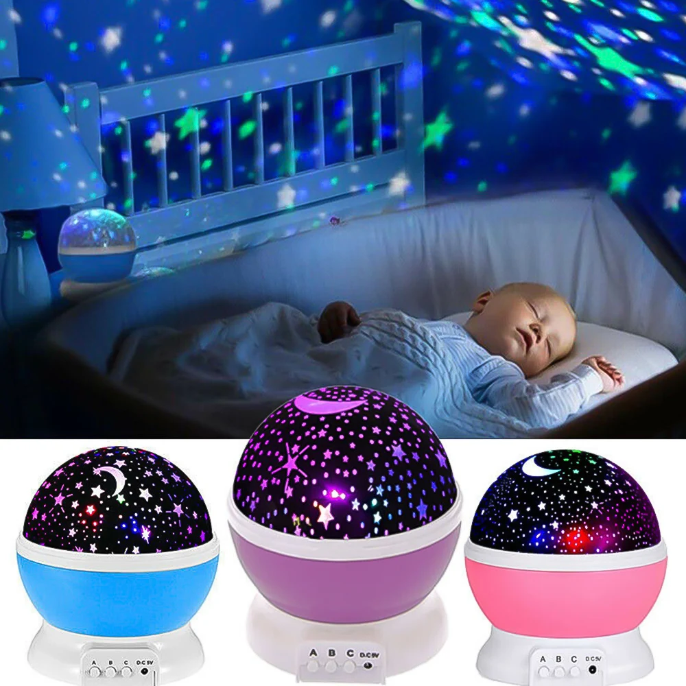 Starry Projector Lamp Illuminate Children's Bedrooms