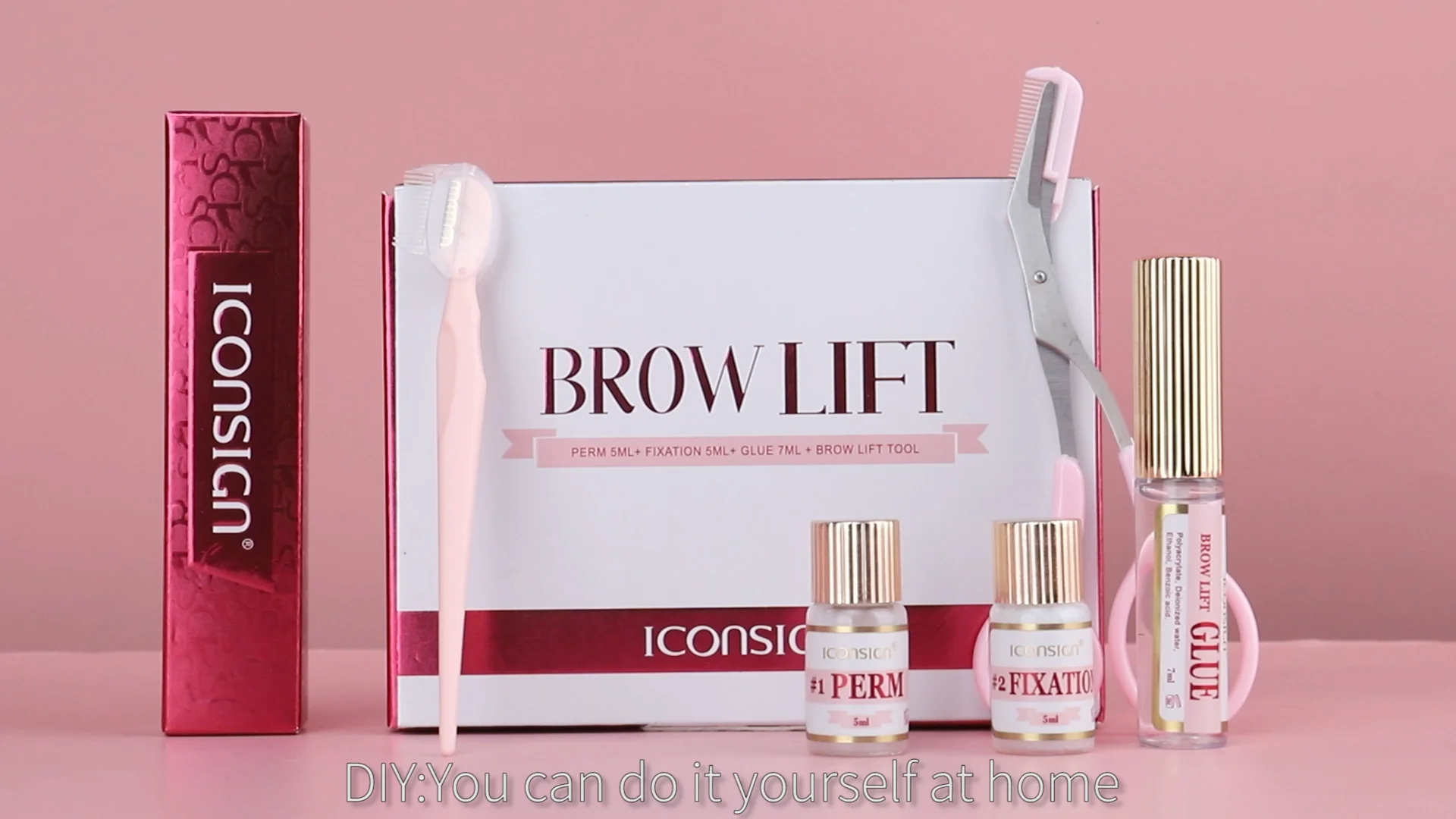 2022 Professional Iconsign Brow Lift Kit With New Tools Vegan Eyebrow