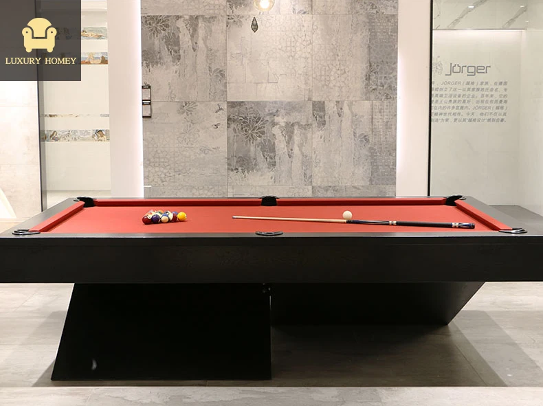 High End  Professional  Custom Solid Wood  Billiard  Modern Pool Table