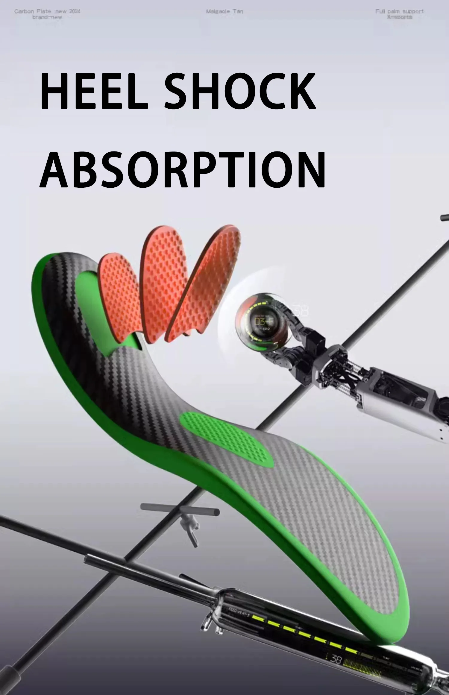 Custom Magnetic Massage Insoles Battery Vibration
