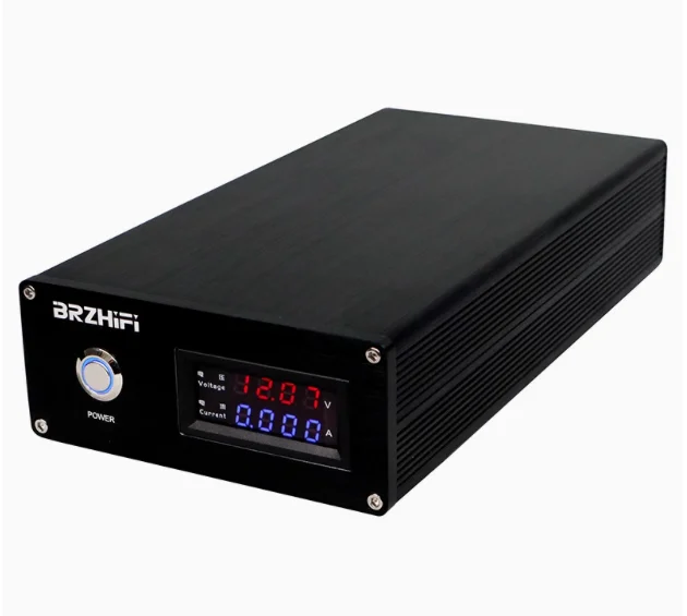 BRZHIFI Audio 120W DC Output 5V-24V Linear Amplifier Hardware Drive Box NAS Circuit Regulated Linear Power Supply