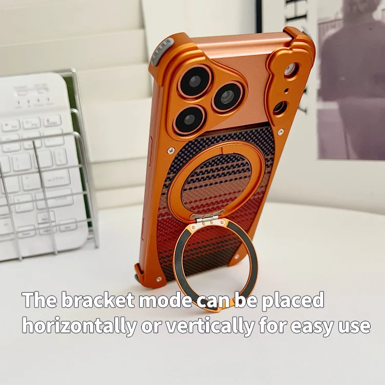 Premium Magnetic Stand iPhone Case with 360° Holder