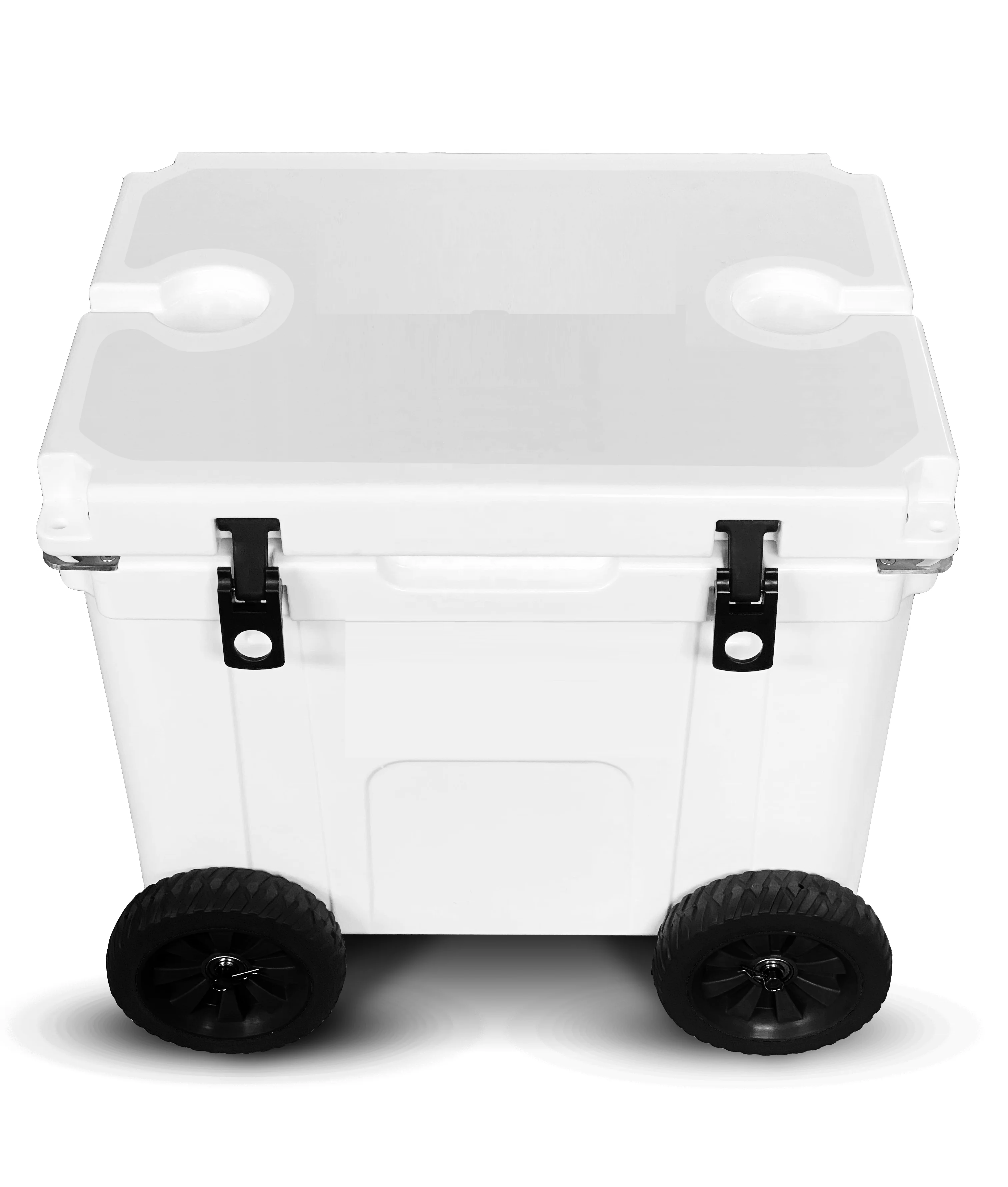 Mighty Max Cart Ice Chest Dolly Cooler Hauler - Expandable Size Outdoor  Utility Wagon w/Fishing Rod Holders - 250 lb Capacity