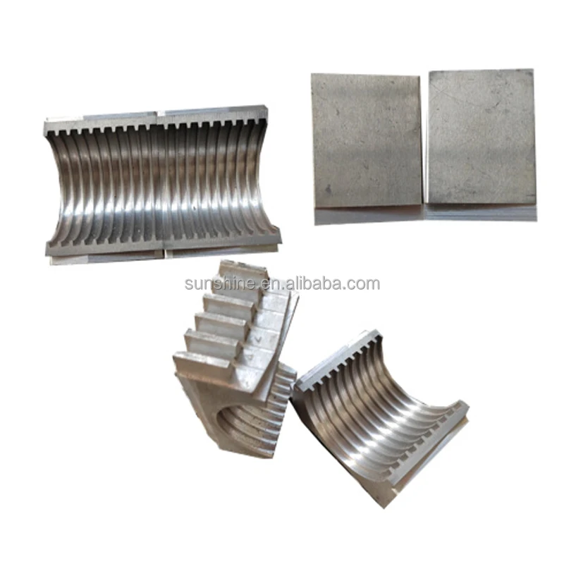 Plastic Pipe Extrusion Mould Block for Water Cooling Corrugated Pipe