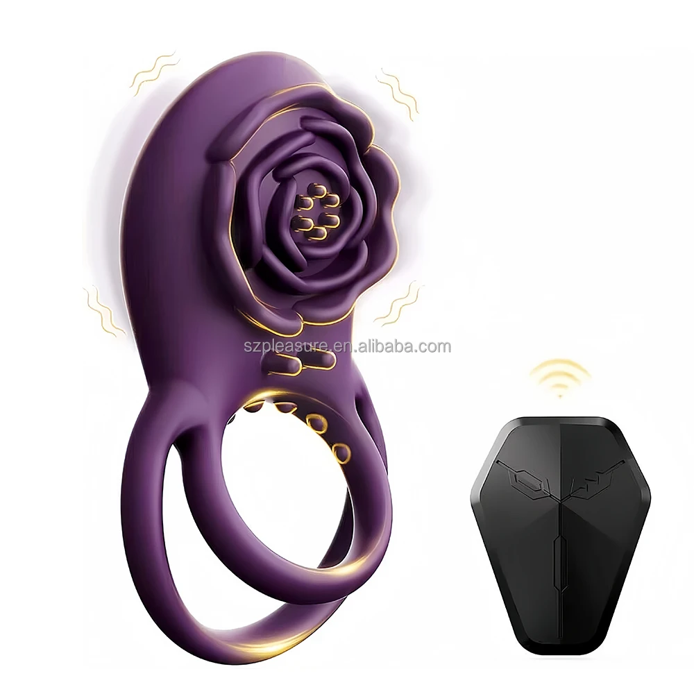 New Arrival Vibrating Cock Rings for Men Wireless Remote Control Vibrating Cock Ring Powerful Vibrating Cock Ring