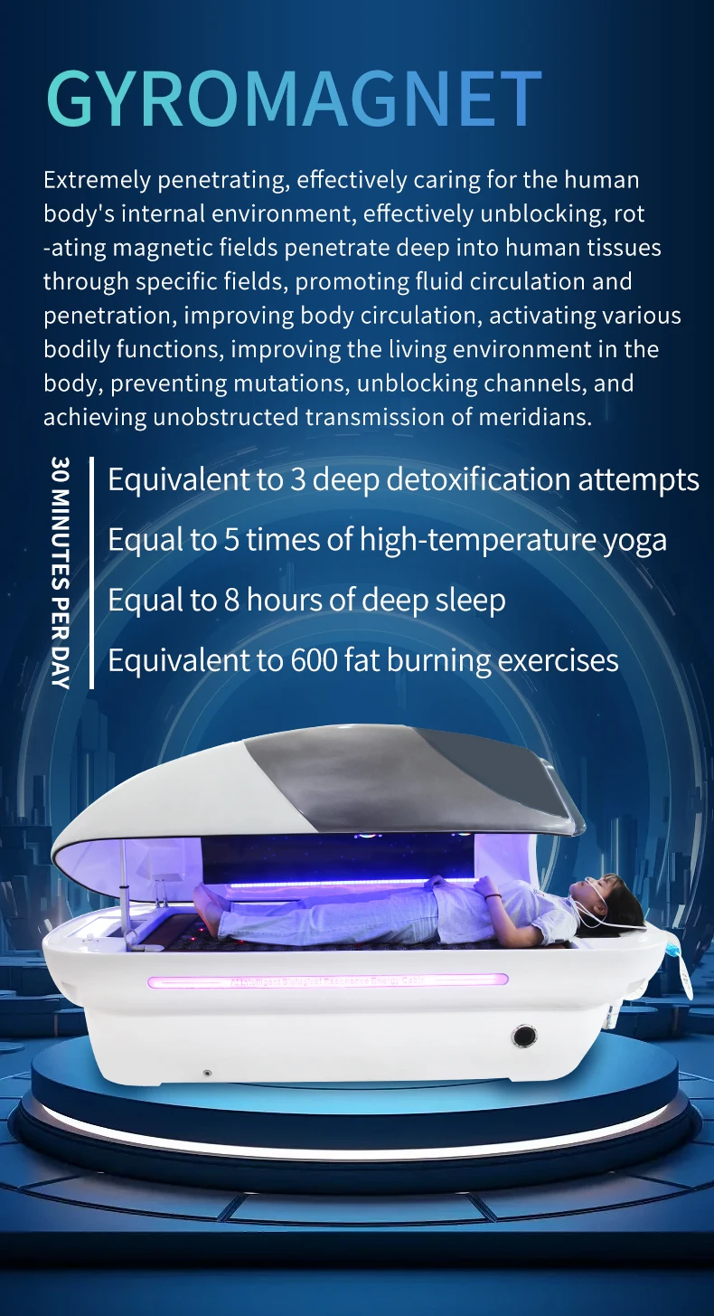 Slim Capsule Machine Professional Spa Slimming Therapy Machine with Infrared LED Light and ...