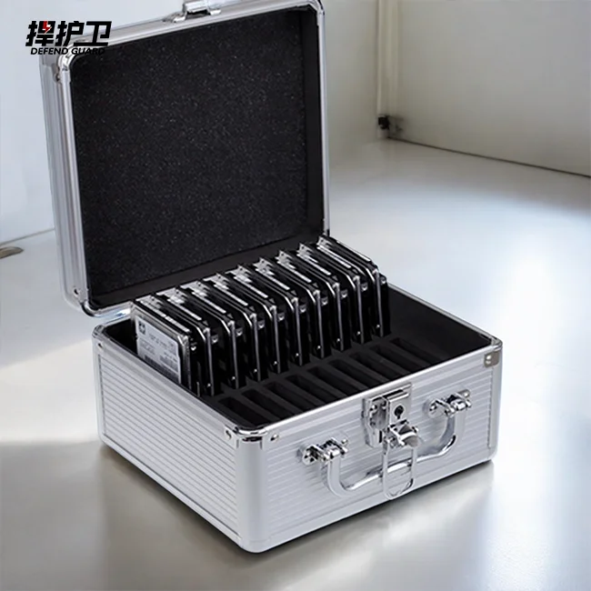 Custom Factory Aluminum Briefcase - Graded Card Storage Tool Case