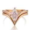 Bague en argent 925 avec diamant de laboratoire