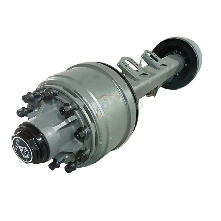 中国工厂制造13t 16t fuwa半挂车美国车轴,适用于20