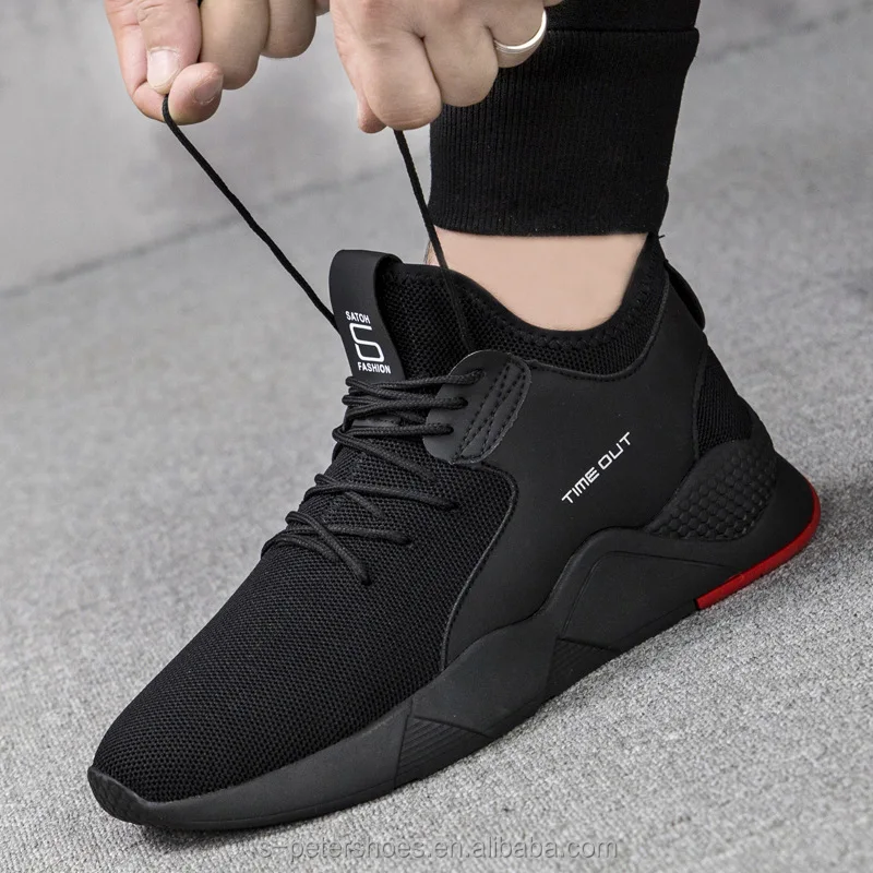 hot men textile casual customized sport shoes fashion sneakers