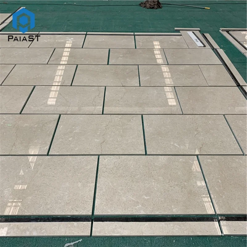 Gạch lát sàn đá cẩm thạch Crema màu be phong cách hiện đại cho thiết kế nội thất, gạch lát và sàn đá cẩm thạch dành cho trang trí nhà ở