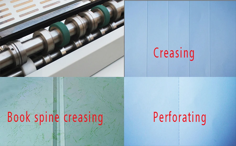 Receipt Paper Invoice Paper Creaser and Perforater Machine