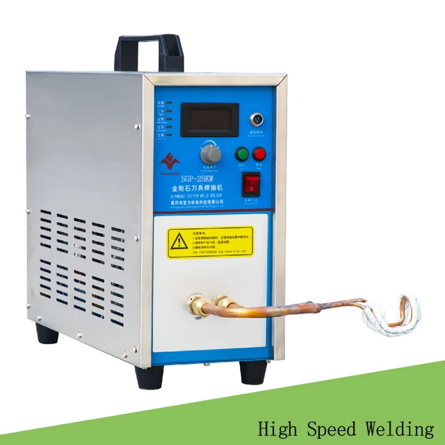 New Automatic Brazing Induction Machine Welding Manipulator for Diamond Tips