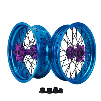 High Performance Supermoto Wheels 17 Inch Aluminum Alloy for Yamaha YZ/YZF