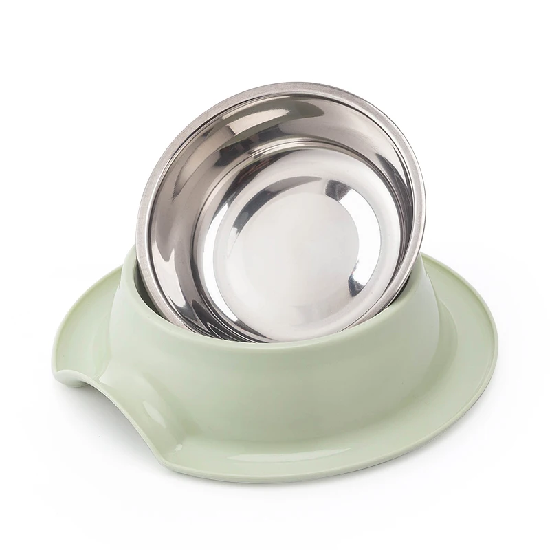 TC3051 Customized logo Prevent Ant Round Shape Pet Bowls with Stand for Cat and Dogs